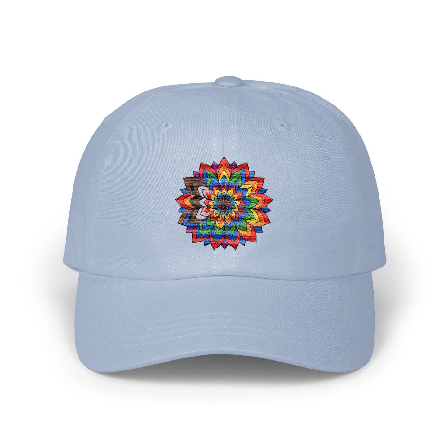 Colorful Mandala Design Adjustable Cap product type