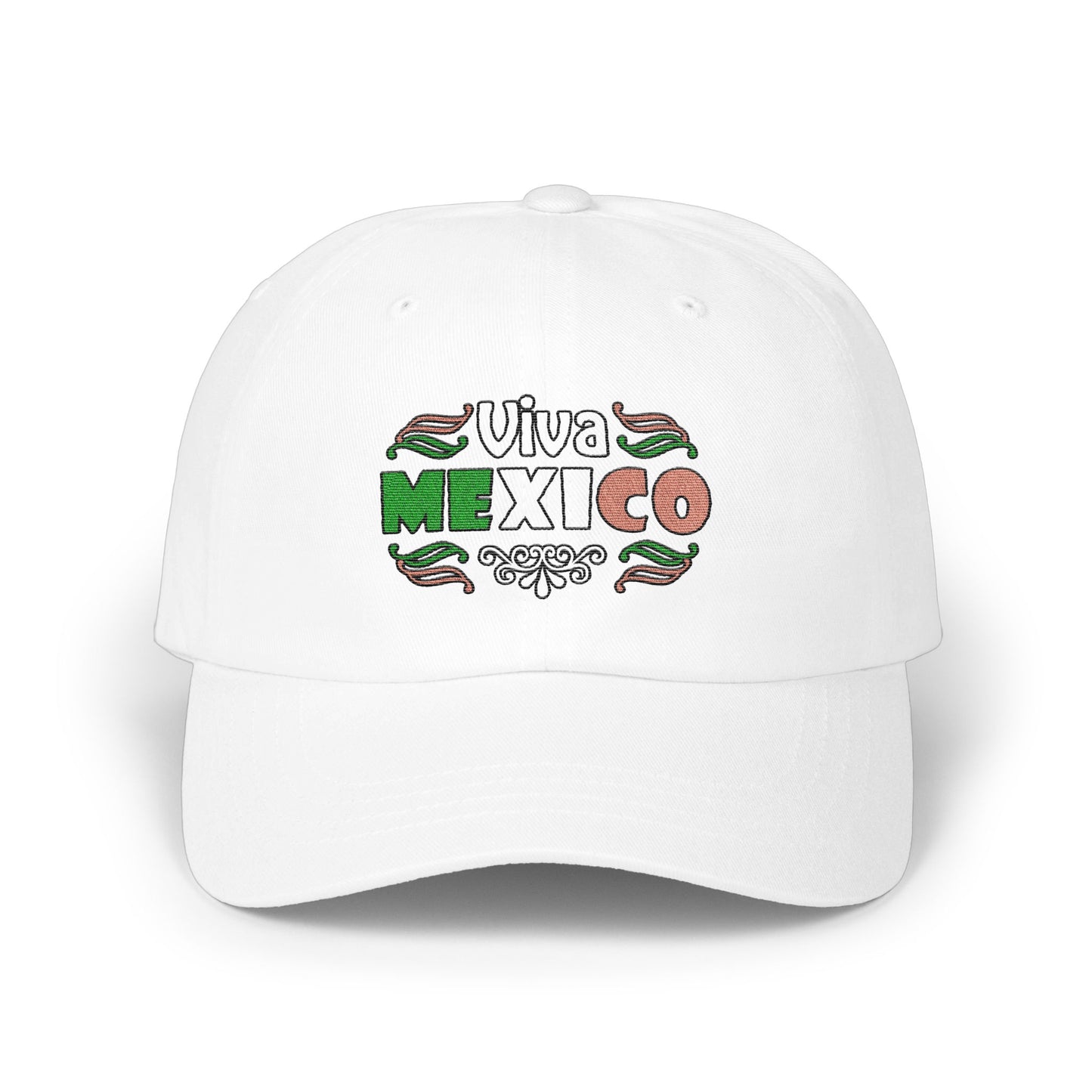 Viva Mexico White Baseball Cap product