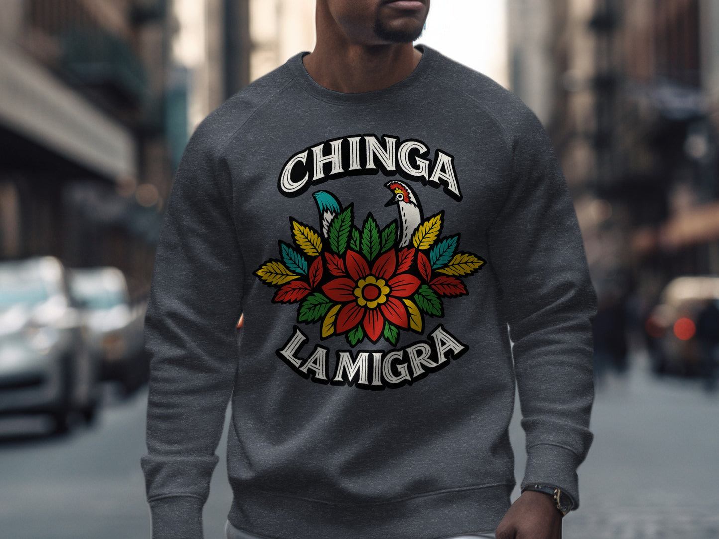 Bold Statement Chinga Lamigra Graphic Sweatshirt product