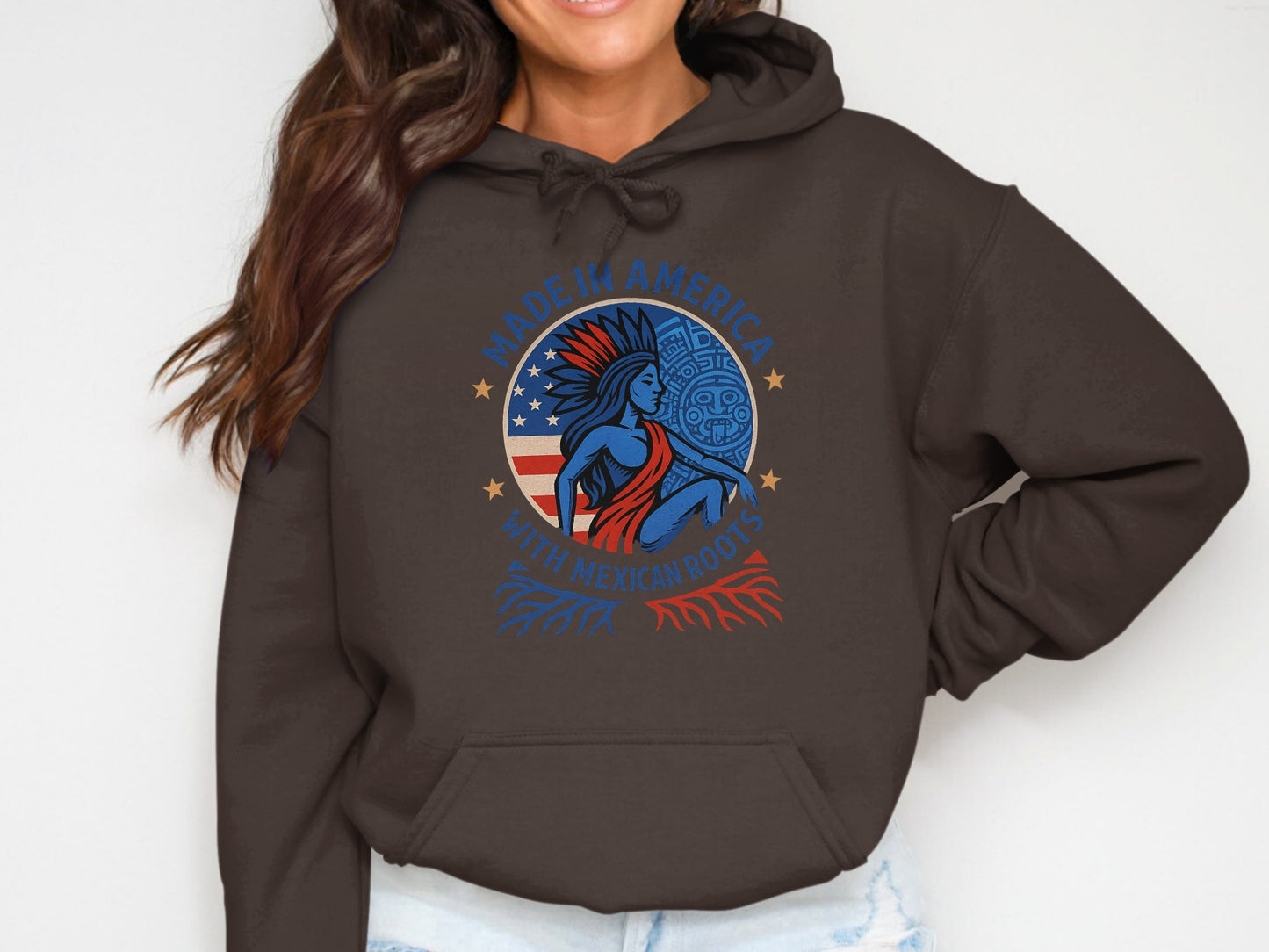 Made in America with Mexican Roots Hoodie product