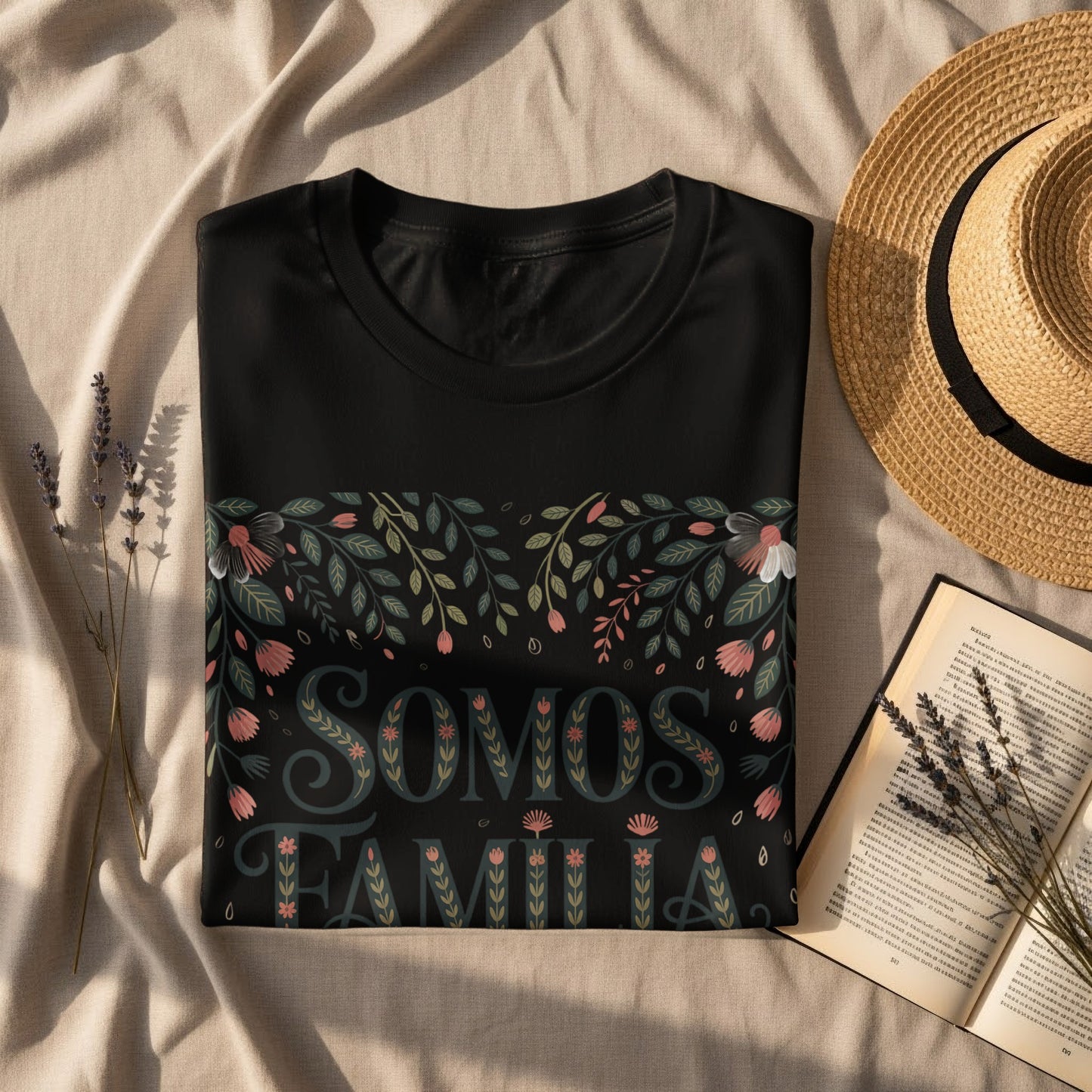 Somos Familia Graphic Tee Casual Top product