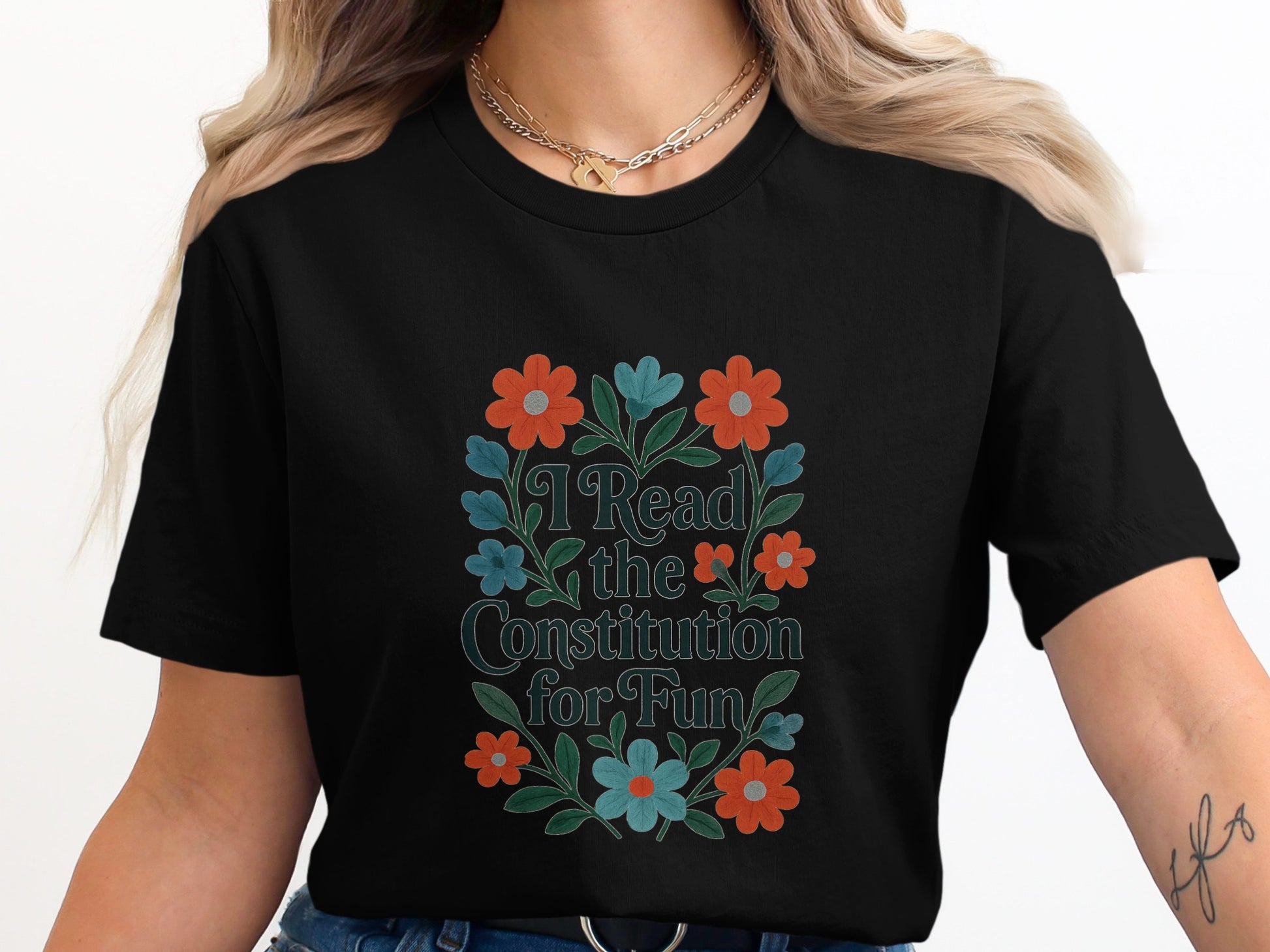 I Read the Constitution for Fun Graphic T-shirt product type