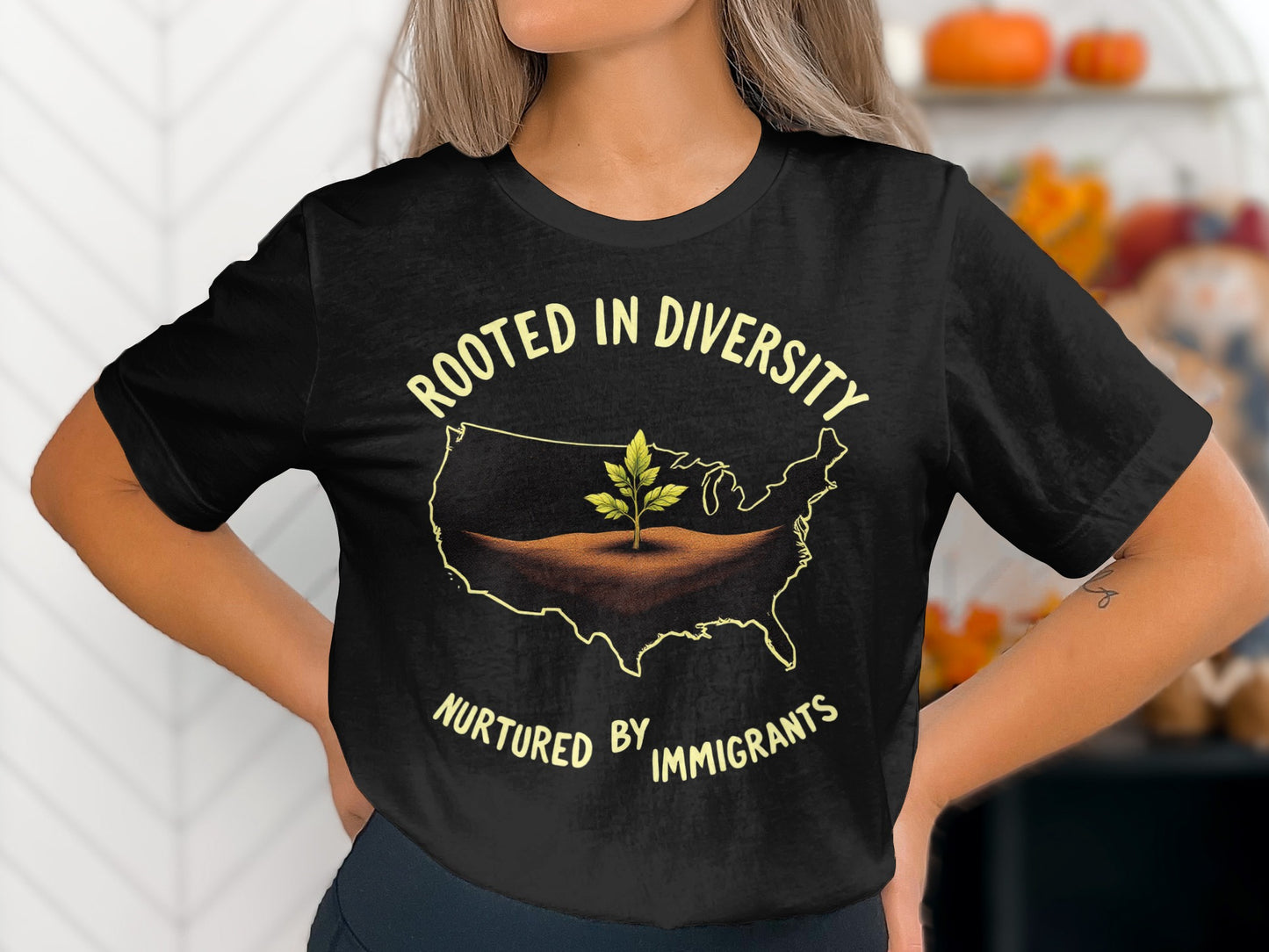Rooted In Diversity Nurtured By Immigrants shirt product