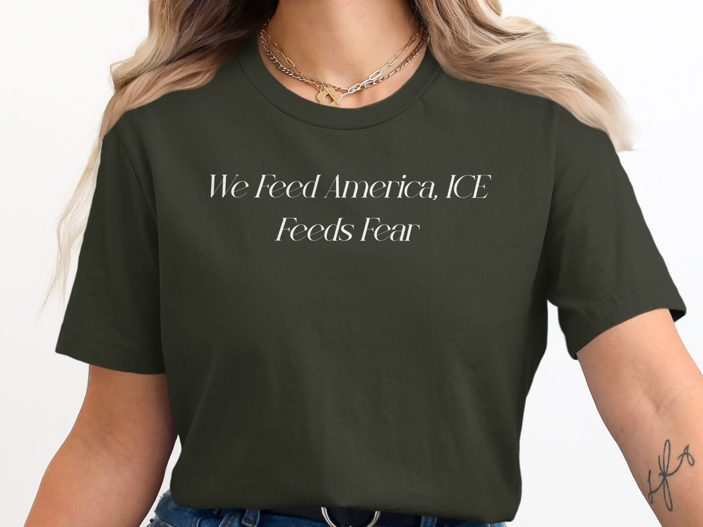 We Feed America ICE Feeds Fear t-shirt product