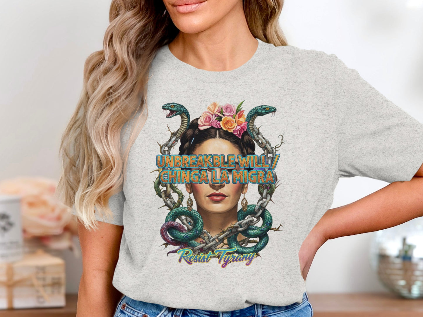Unbreakable Will Unisex T-Shirt Resist Tyranny product