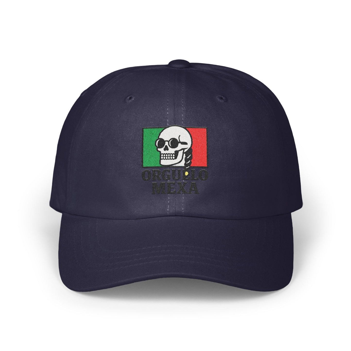 Orgullo Mexa Skull Design Embroidered Hat product
