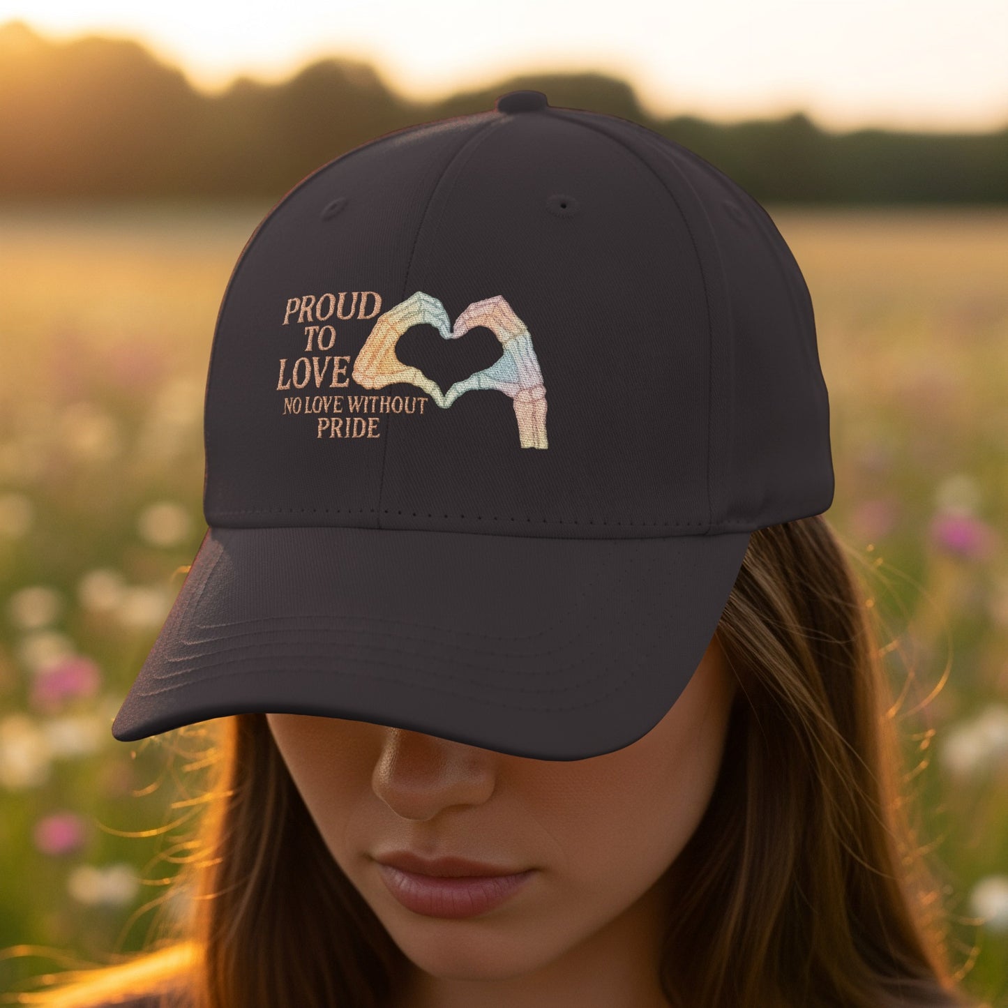 Proud to Love No Love Without Pride Hat product