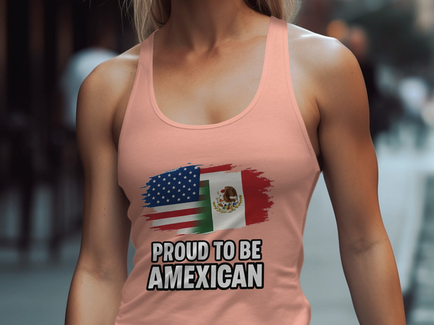 Proud to Be Amexican Statement Tank Top Product