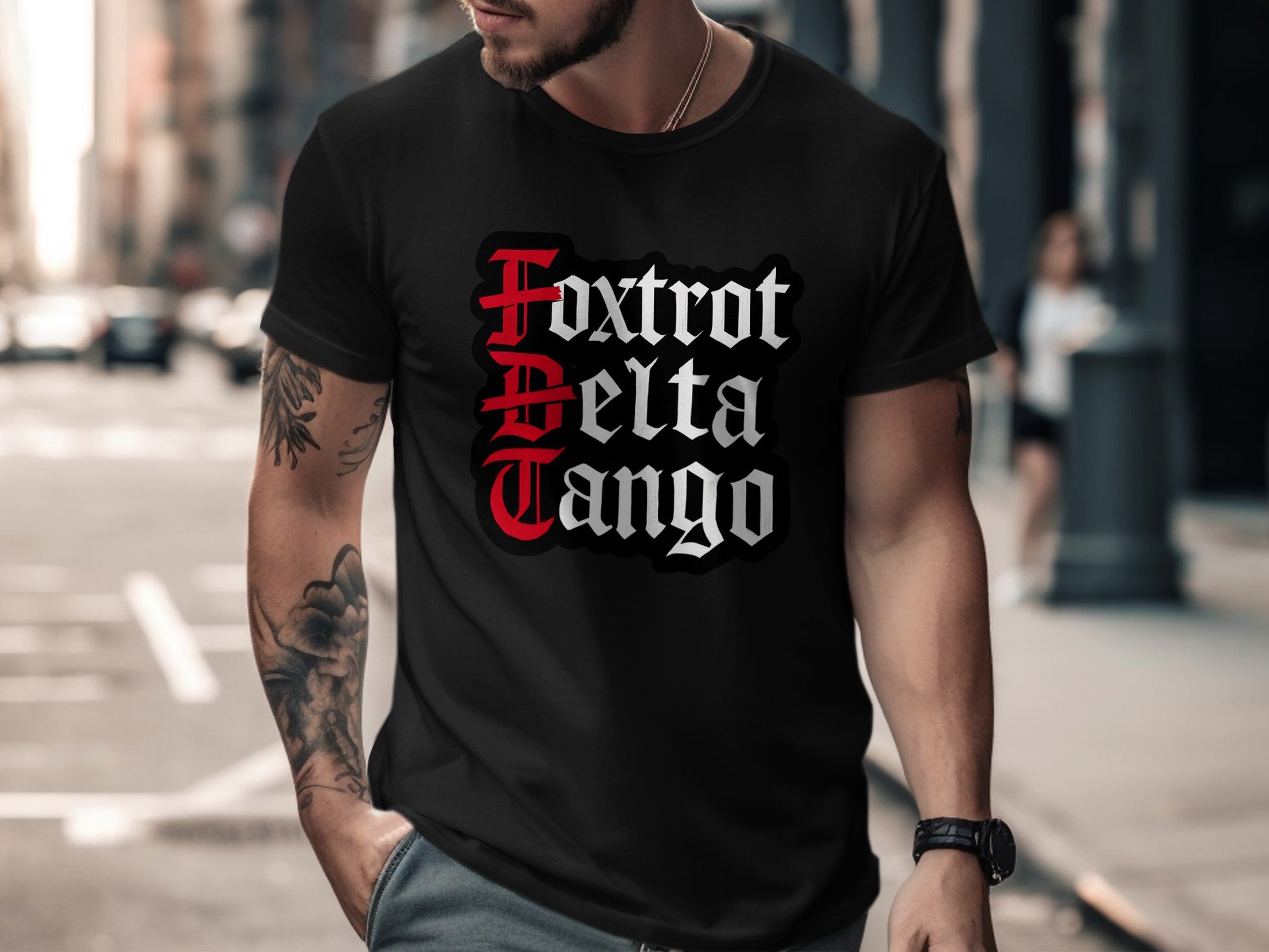 Foxtrot Delta Tango Graphic Design T-shirt product type