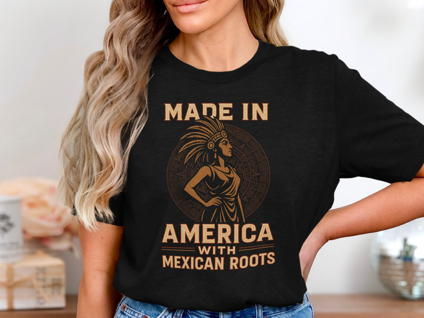 Made In America With Mexican Roots T-shirt product type