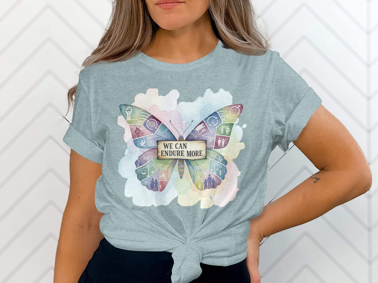 We Can Endure More Butterfly Graphic T-Shirt product type