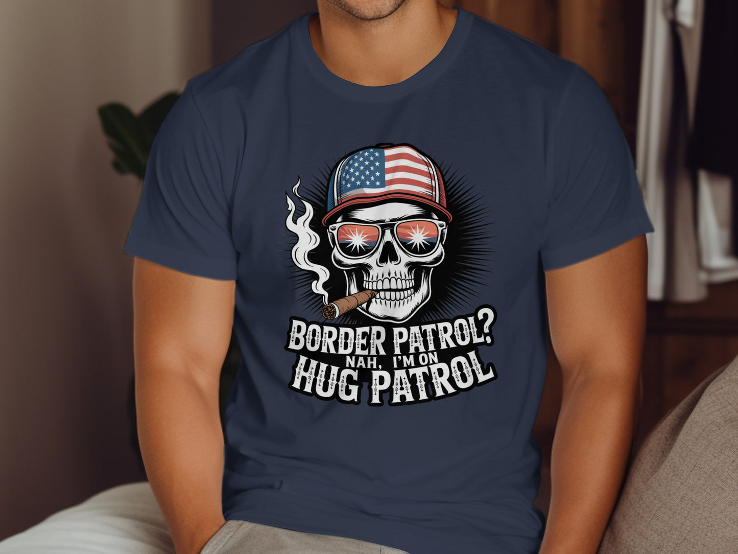 Border Patrol Nah I'm On Hug Patrol T-Shirt product
