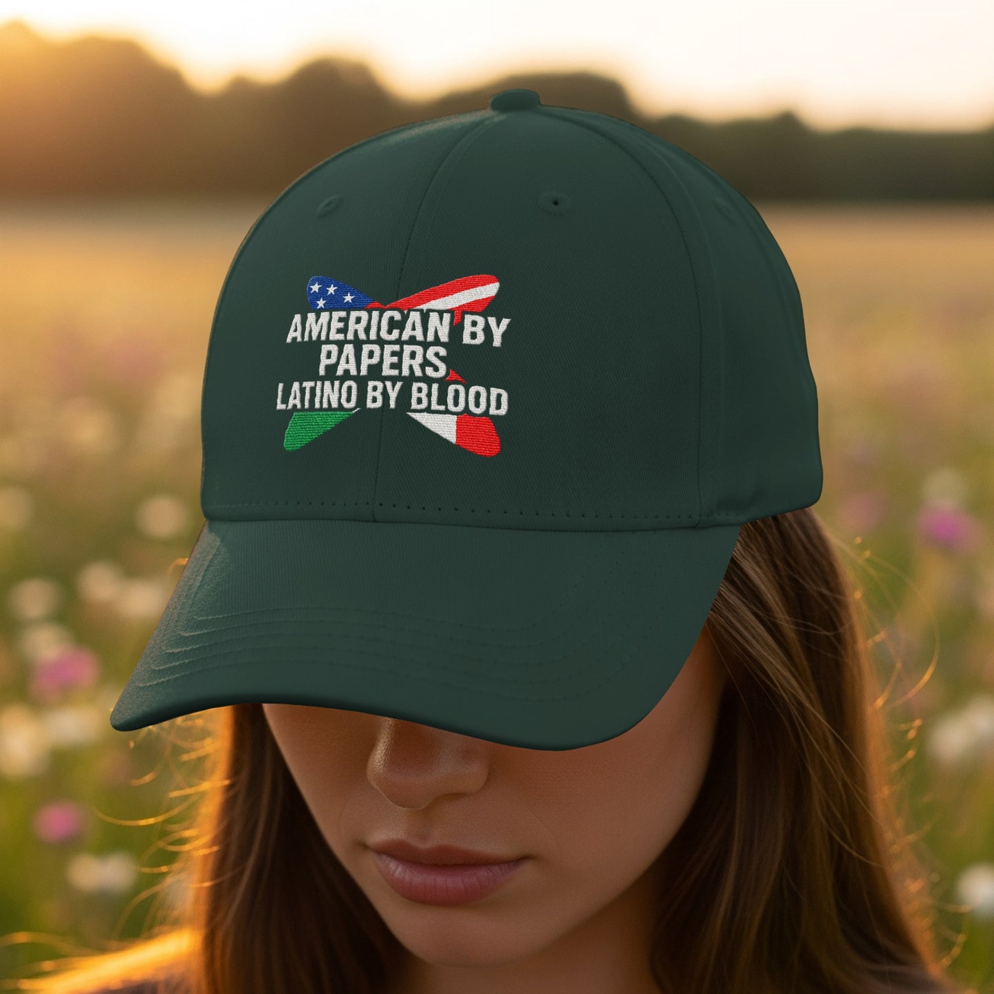 American by Papers Latino by Blood Cap product type