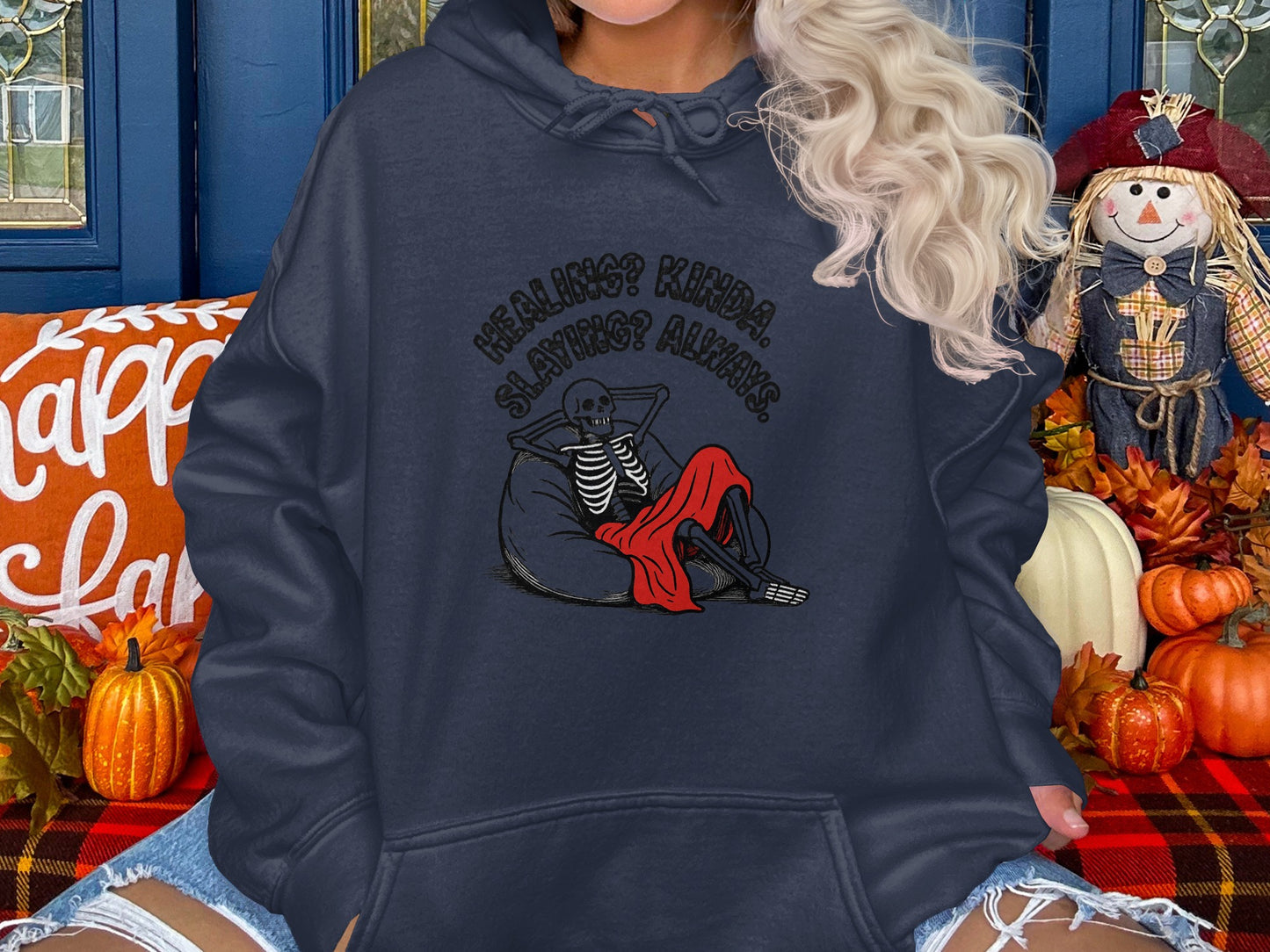 Healing Is Kinda Scary Always Hoodie Product