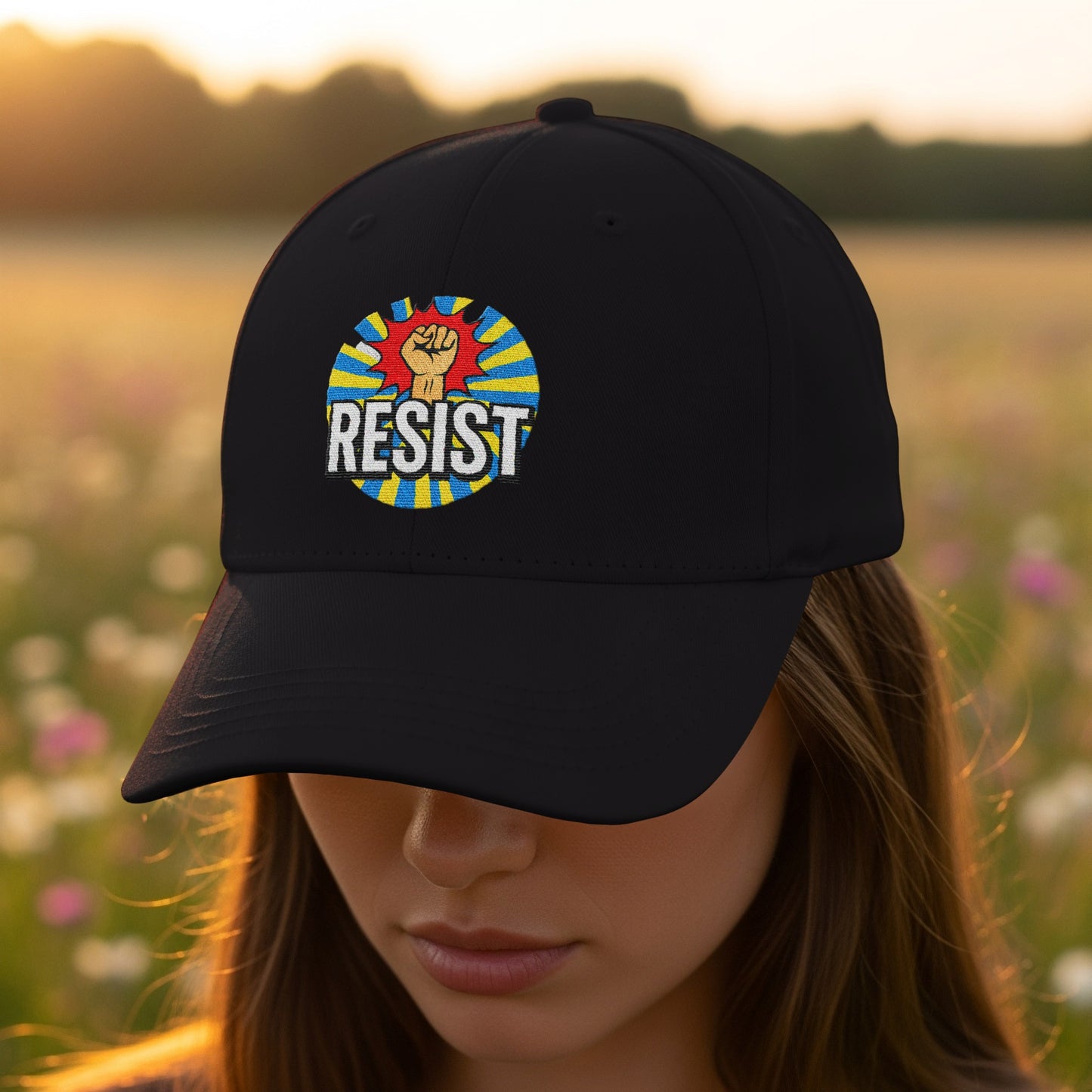 Bold Resist Emblem Detailed Authentic Hat product type