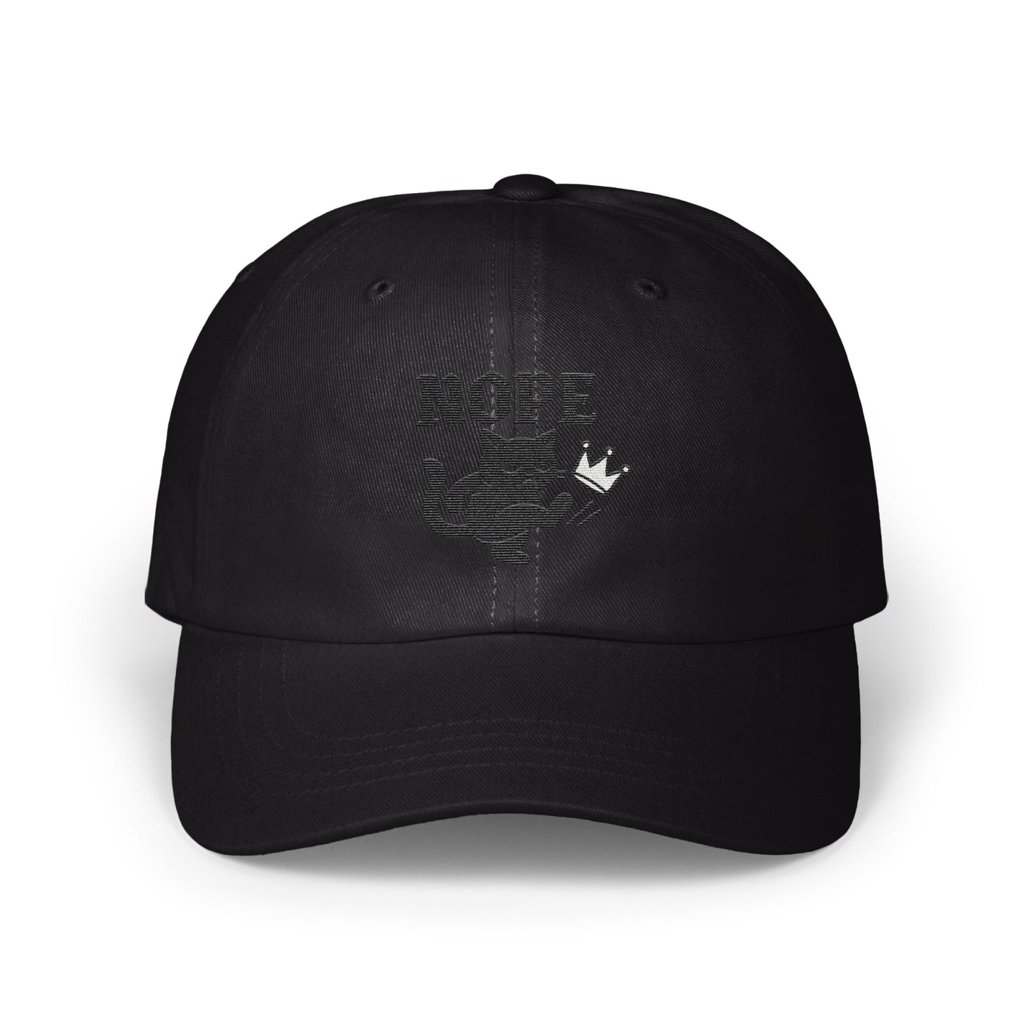 Stylish Black Cap with Embroidered Design Hat product