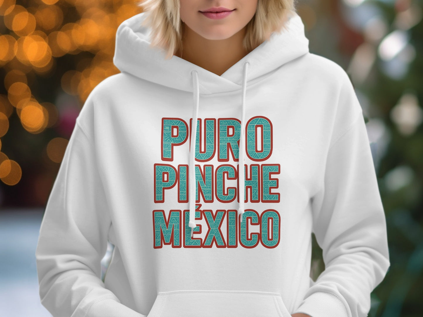 Puro Pinche México Hoodie Novelty Apparel product type