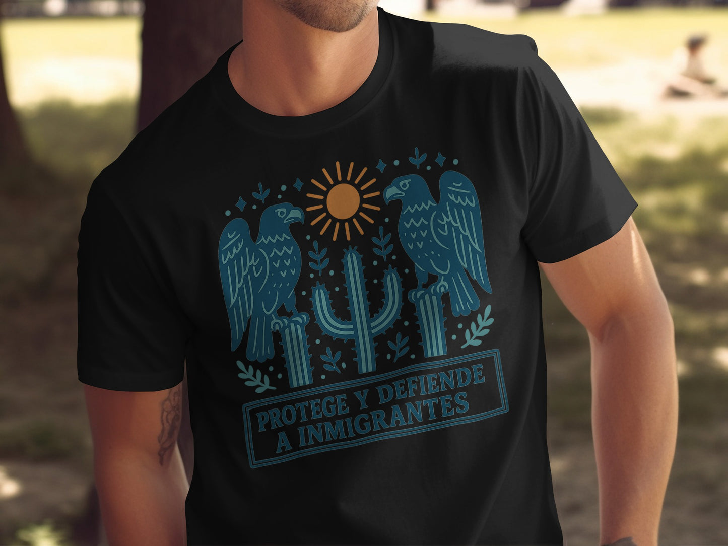 Protect and Defend Immigrants Graphic T-Shirt product