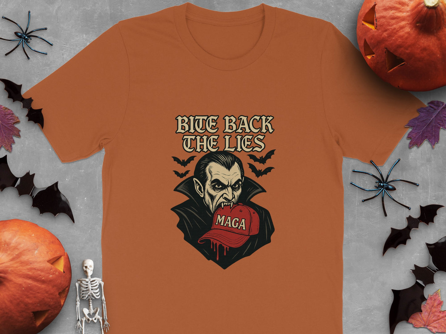 Bite Back The Lies Vampire Graphic T-Shirt product