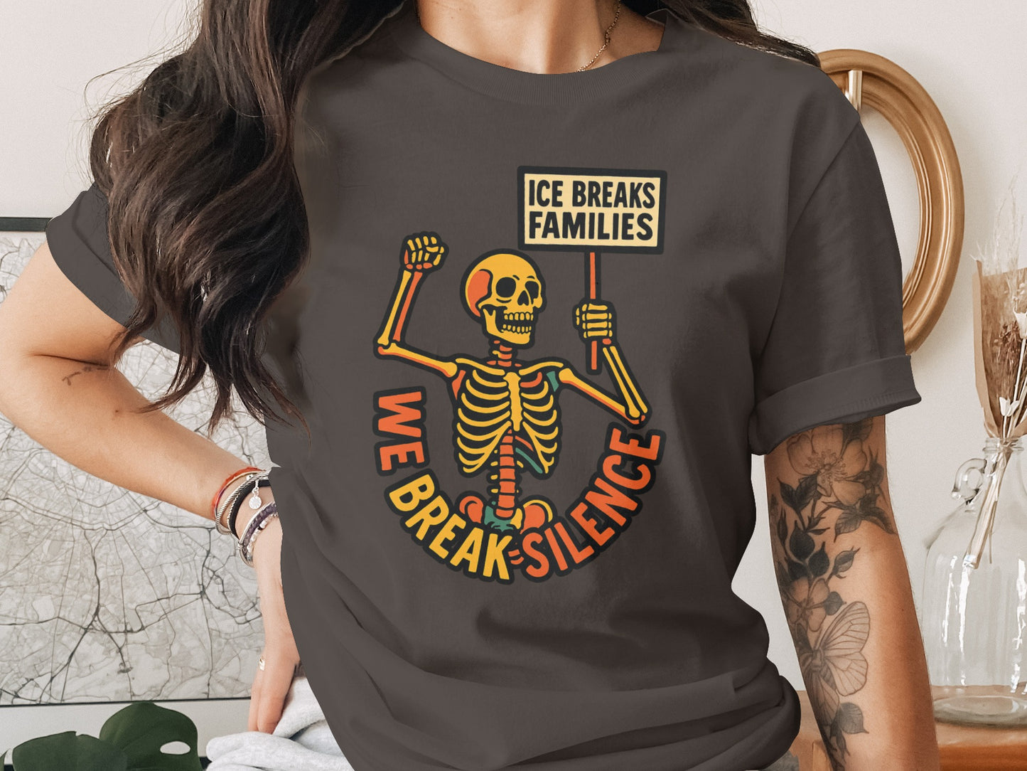 Ice Breaks Families We Break Silence T-Shirt product