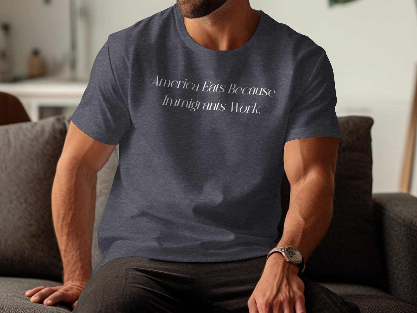 America Eats Because Immigrants Work T-shirt product type