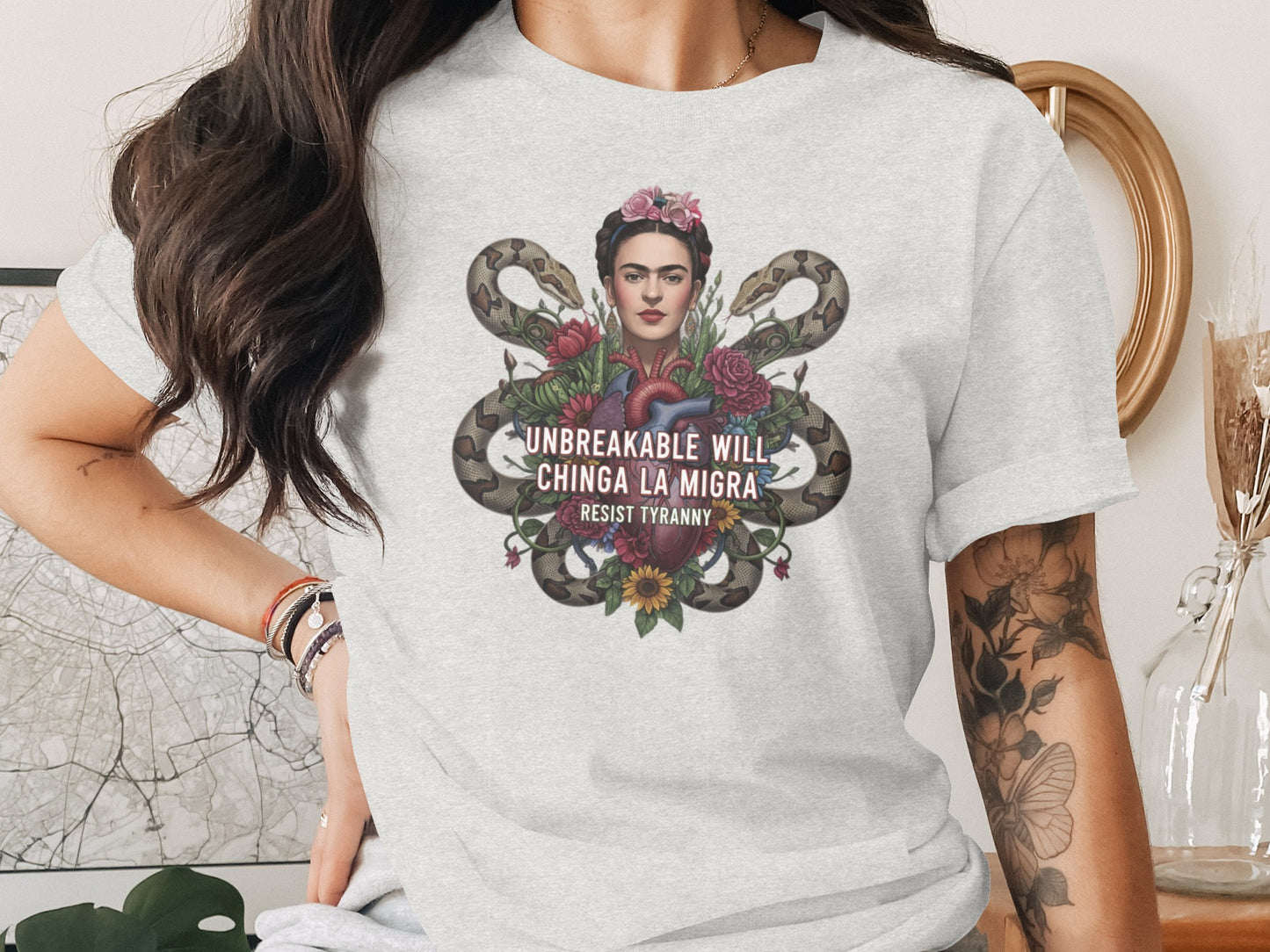 Unbreakable Will Chinga La Migra Resist Tyranny product