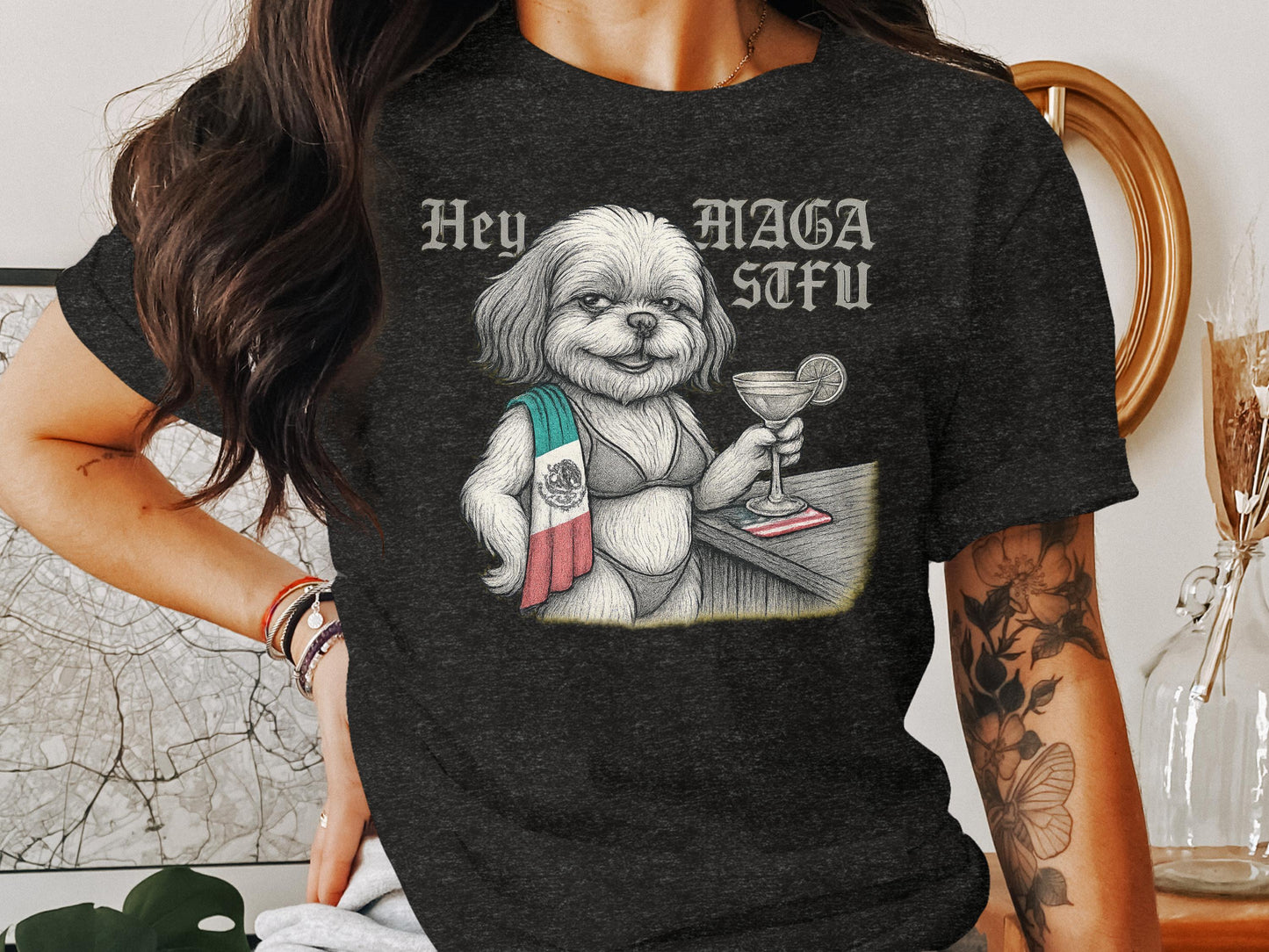Hey MAGA AFU Graphic Unisex Tee T-Shirt product