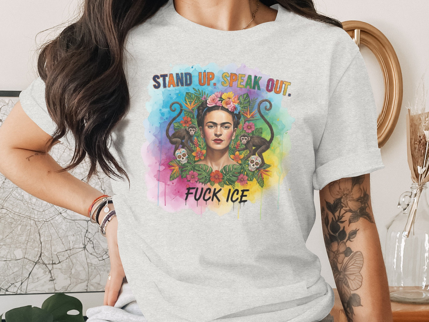 Stand Up Speak Out Fuck Ice Shirt product