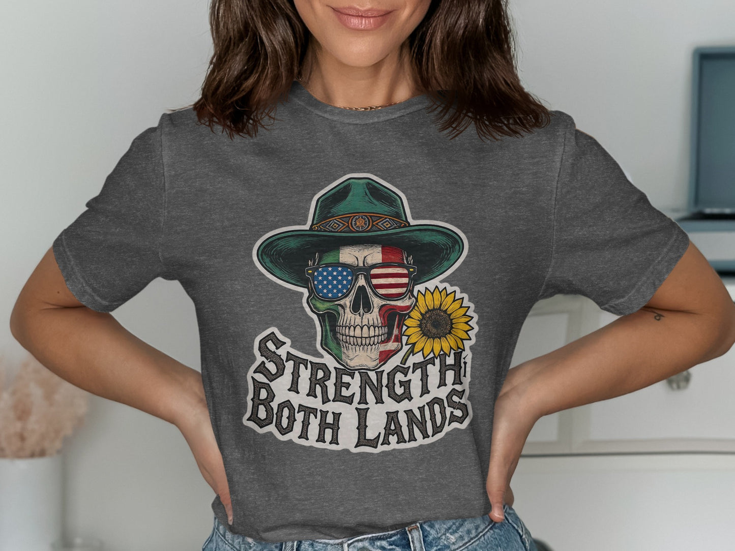 Strength Both Lands Graphic Tee product