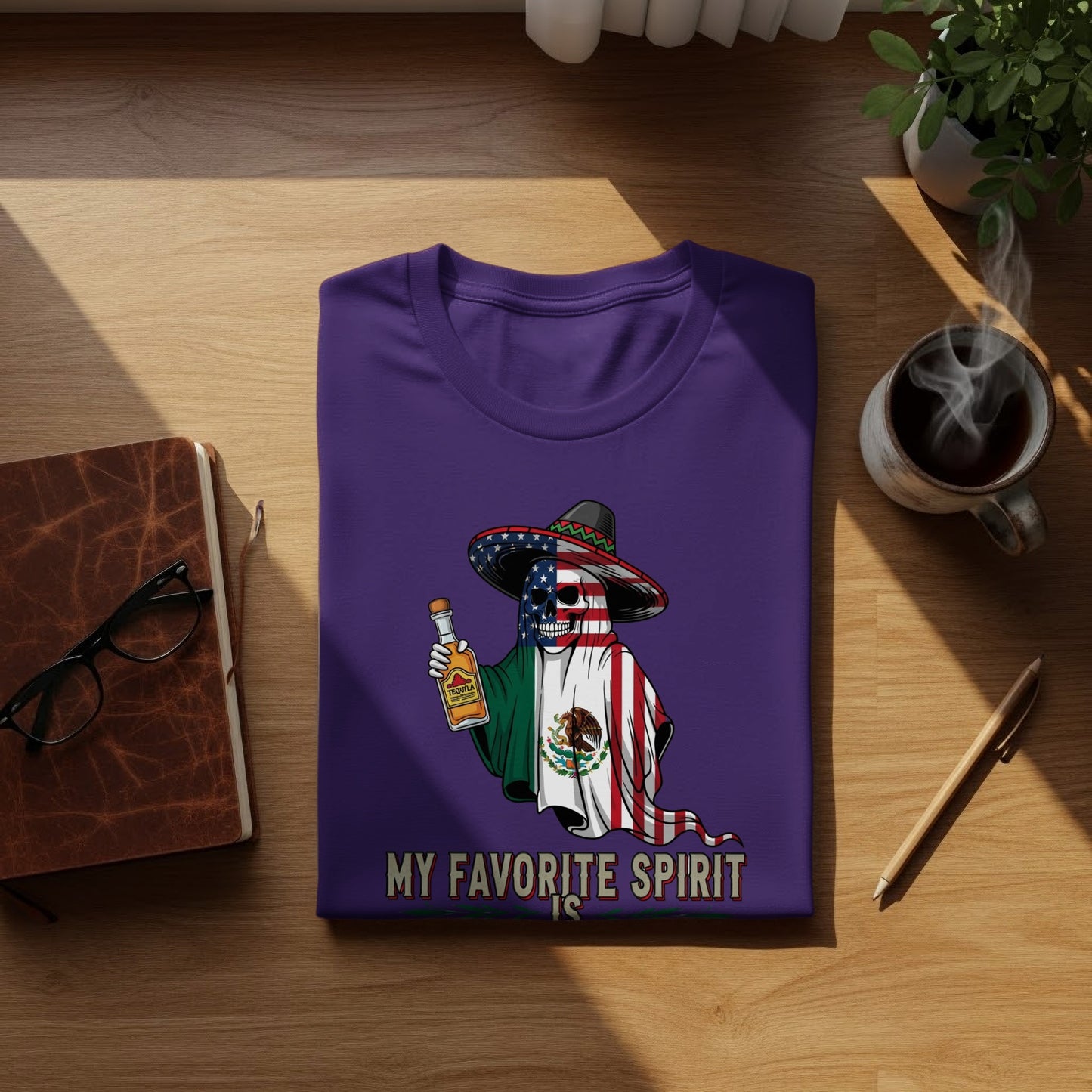 My Favorite Spirit Is Mexican Theme T-Shirt product
