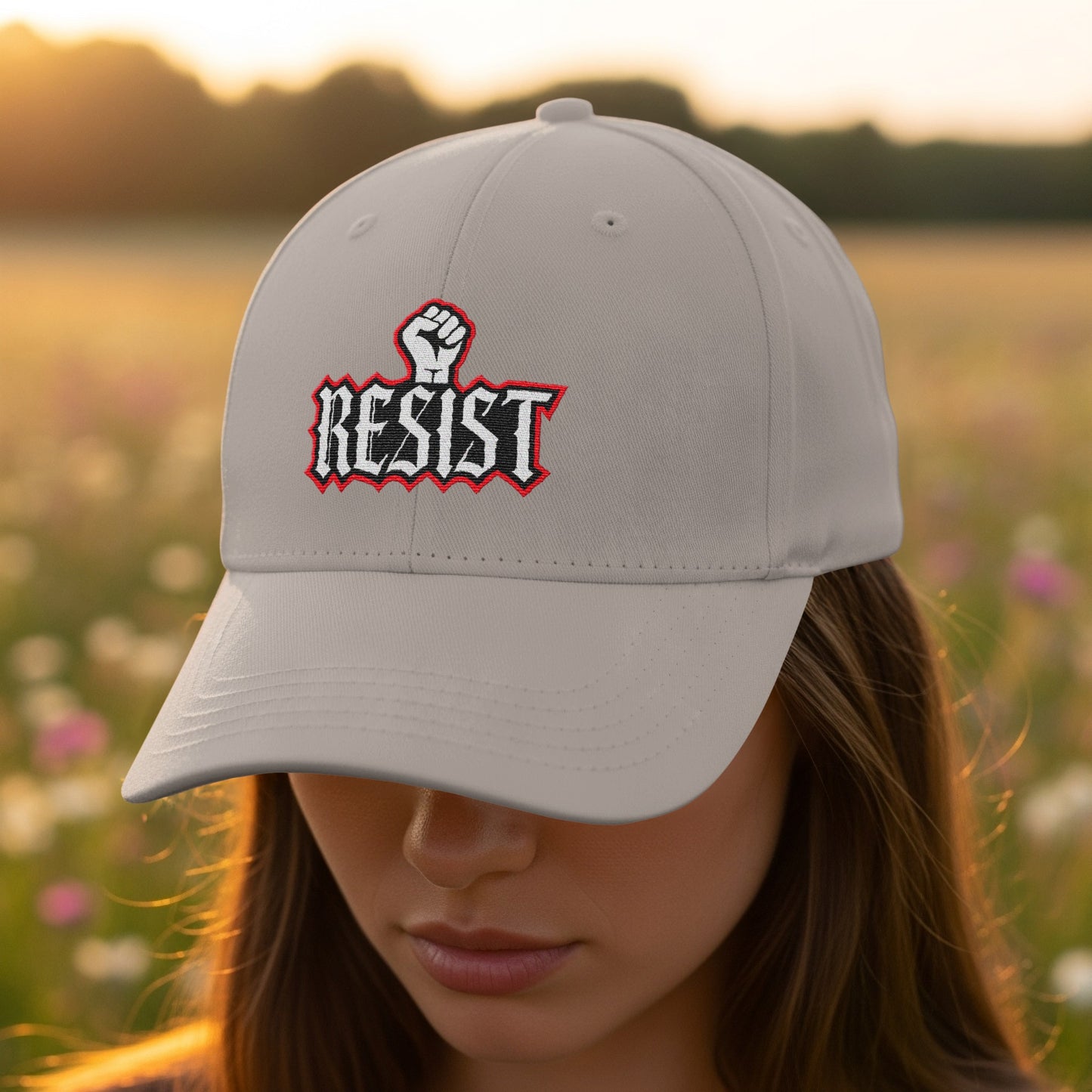 Resist Emblem Adjustable Fitted Cap product