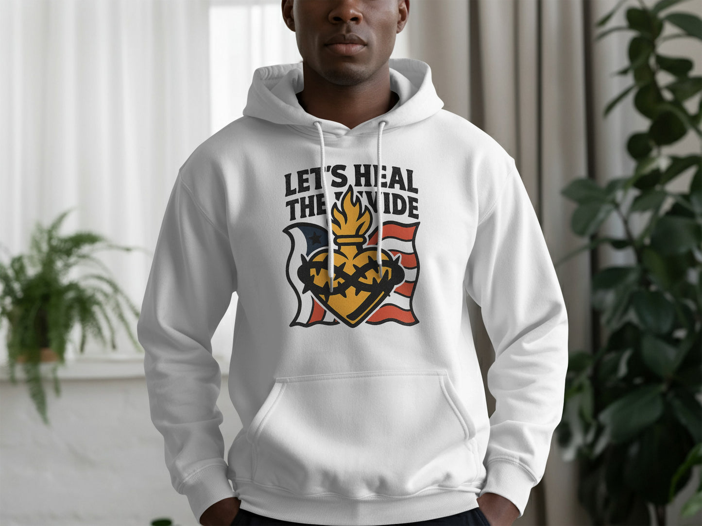 Let's Heal the Divide Graphic Hoodie Product