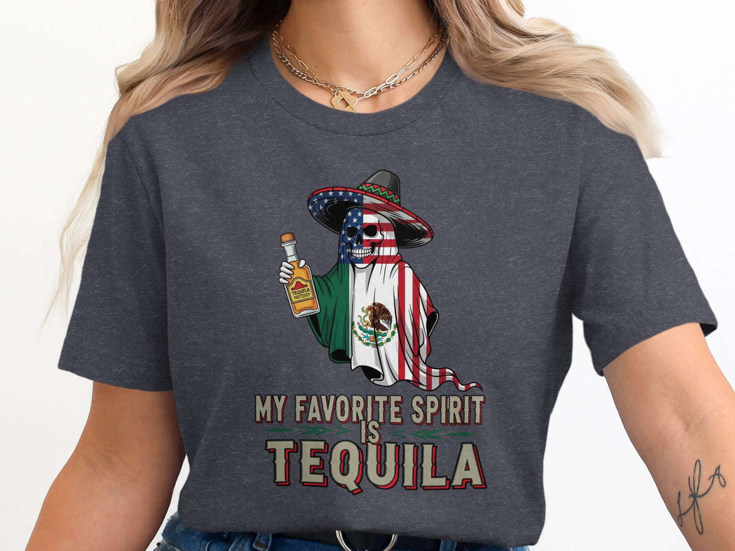 My Favorite Spirit is Tequila Graphic T-Shirt product