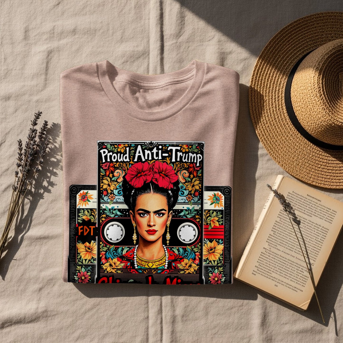 Proud Anti Trump Colorful Artistic T-shirt product
