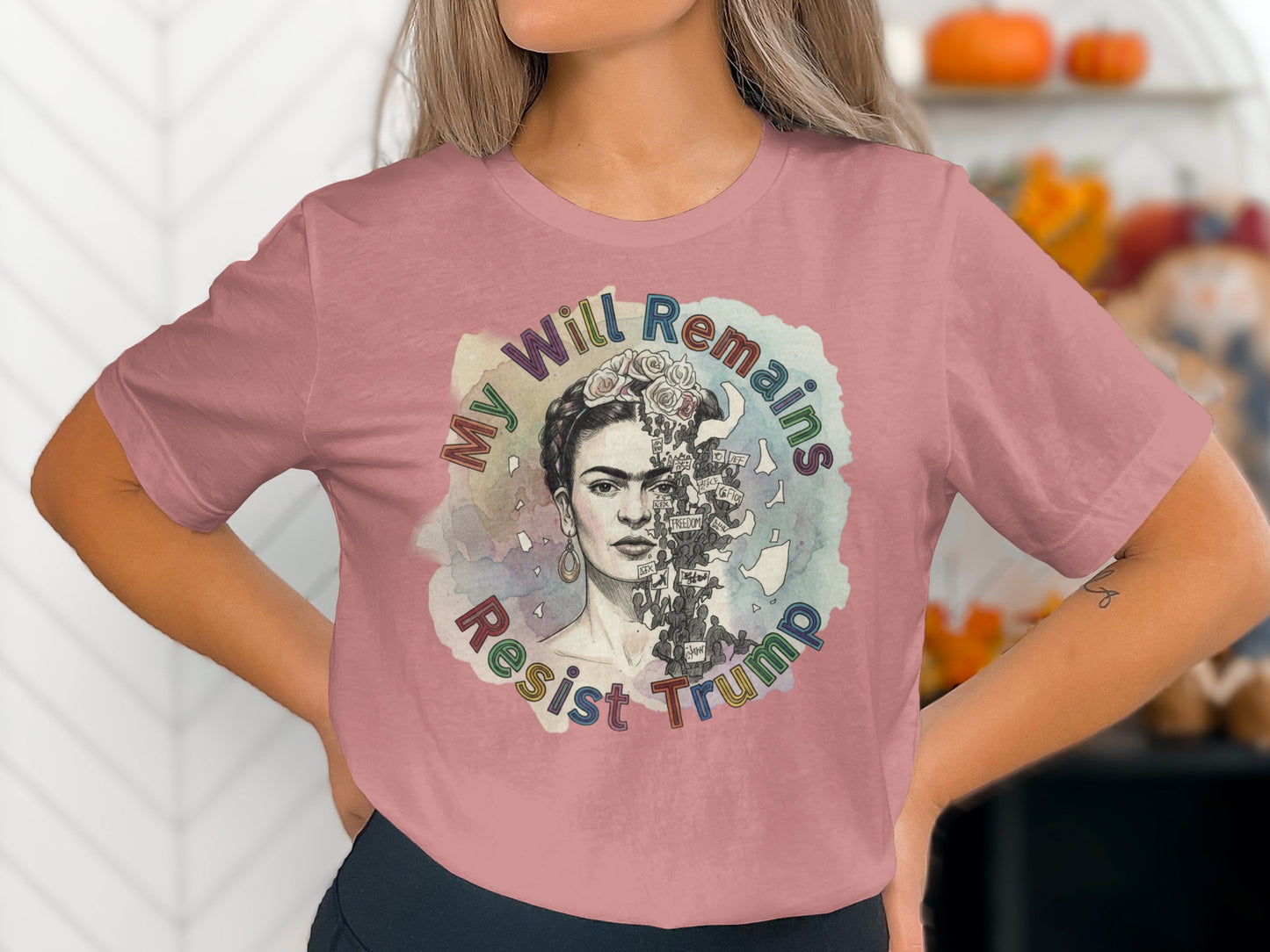 My Will Remains Resist Trump printed product