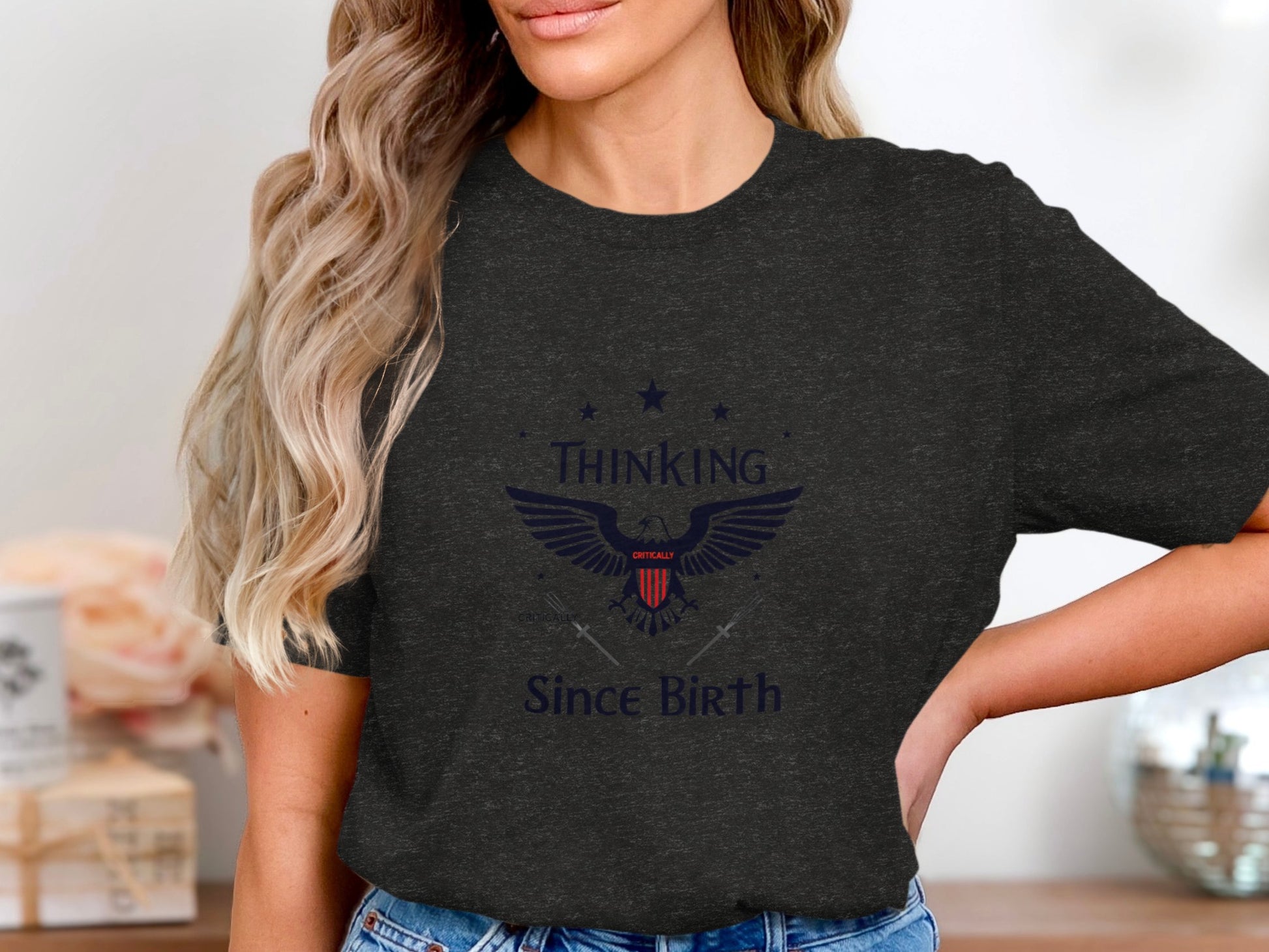 Thinking Since Birth Graphic T-Shirt product type