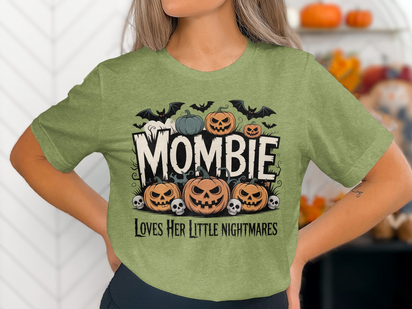 Mombie Loves Her Little Nightmares Halloween shirt