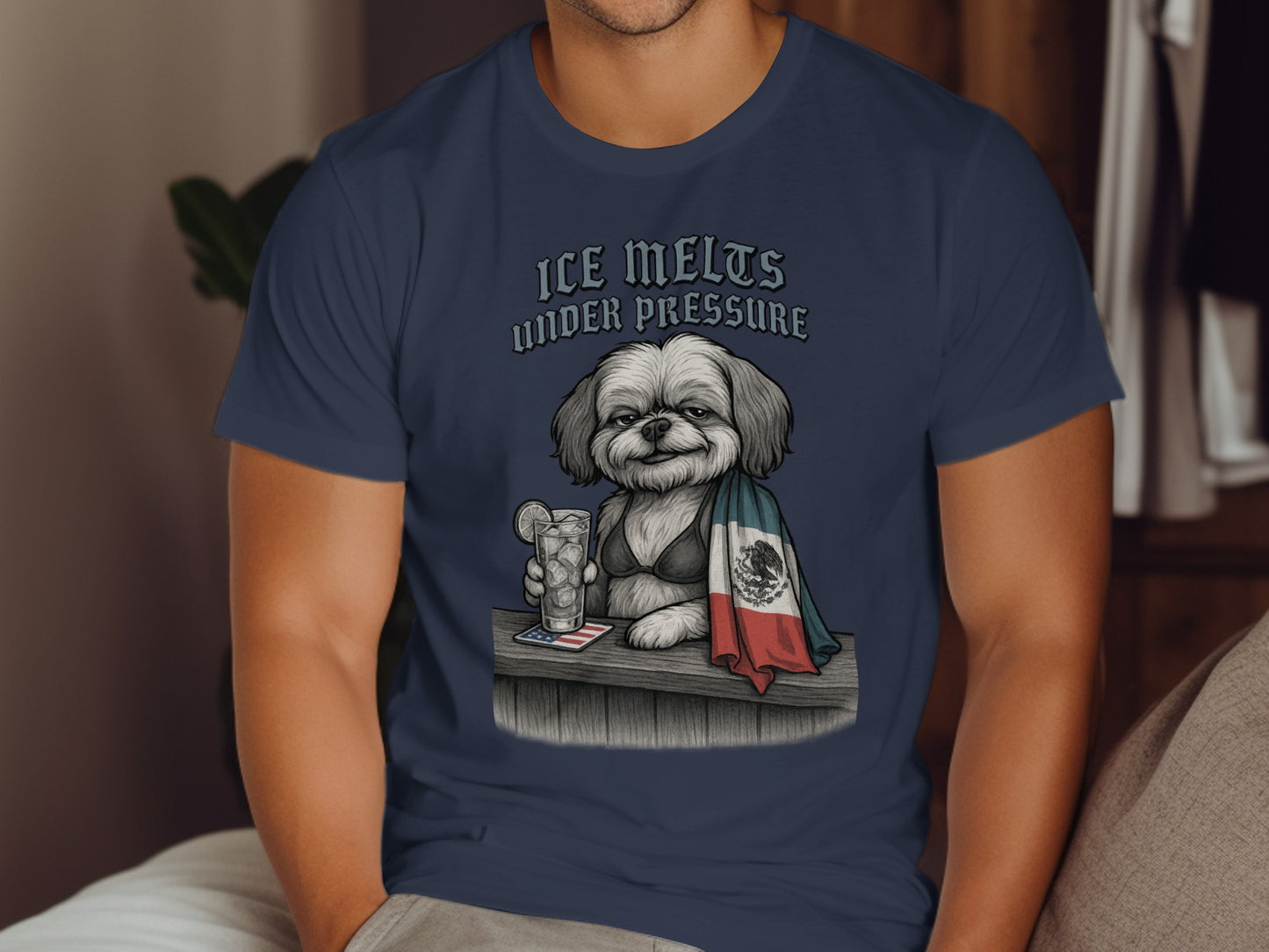 Ice Melts Under Pressure Graphic T-shirt product type