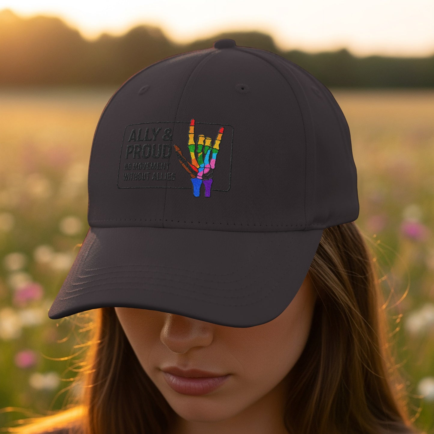 Ally and Proud No Movement Without Pride Hat product