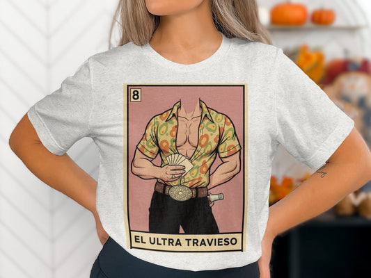 El Ultra Travieso Loteria Card Graphic Shirt product type