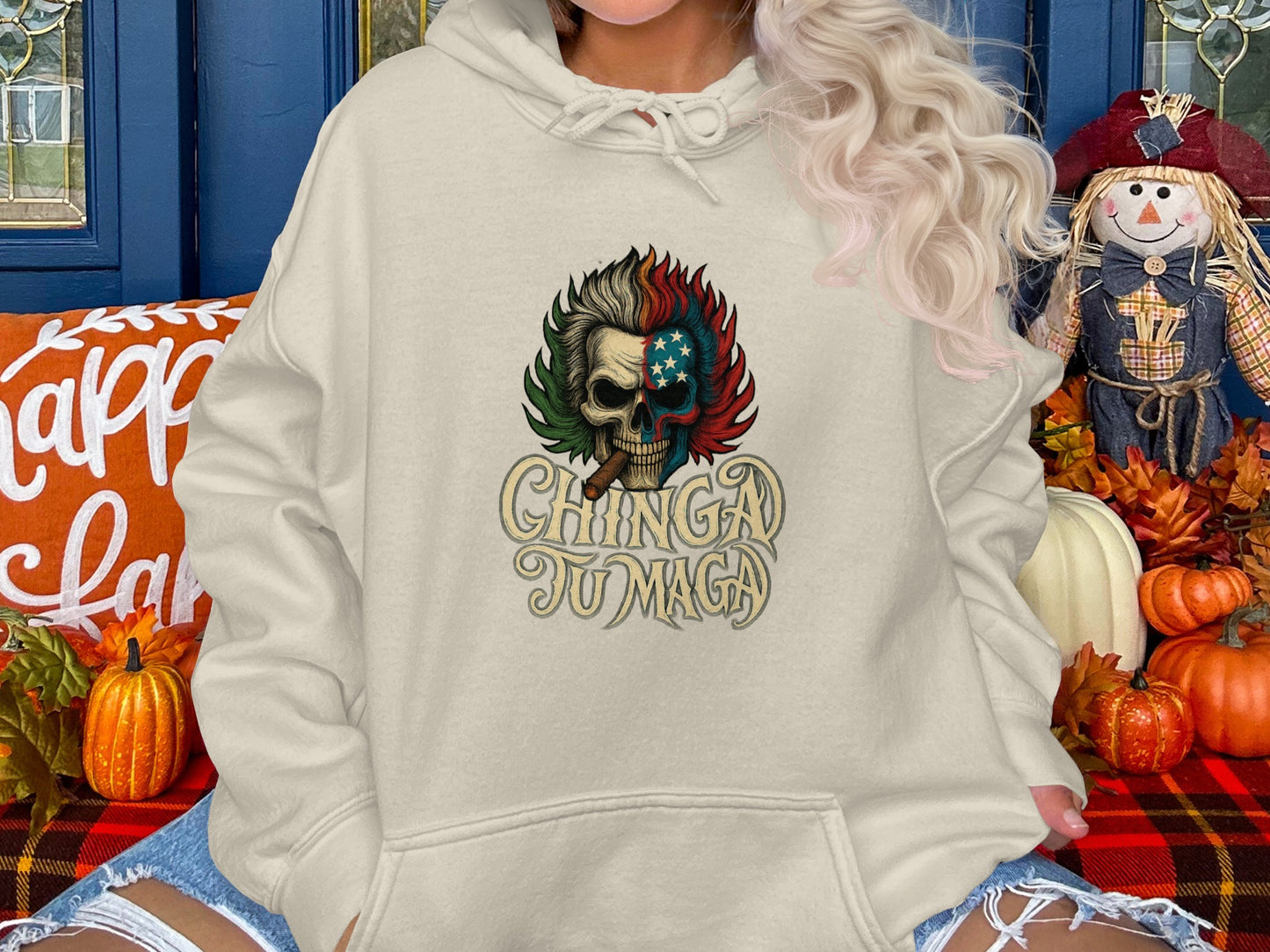 Skull Design Hoodie for Trendy Fashion Hoodie Product