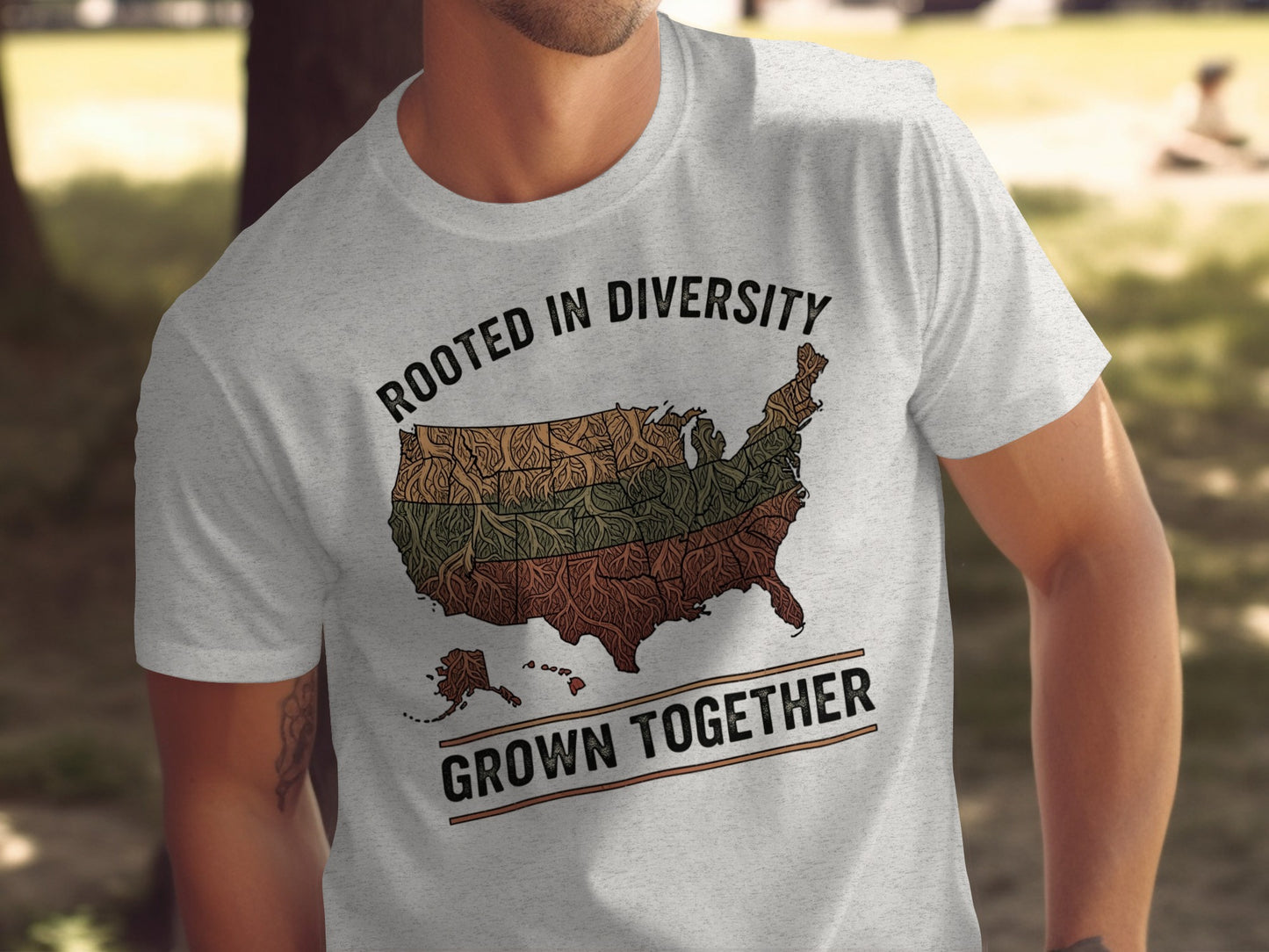 Rooted in Diversity Grown Together T-Shirt product