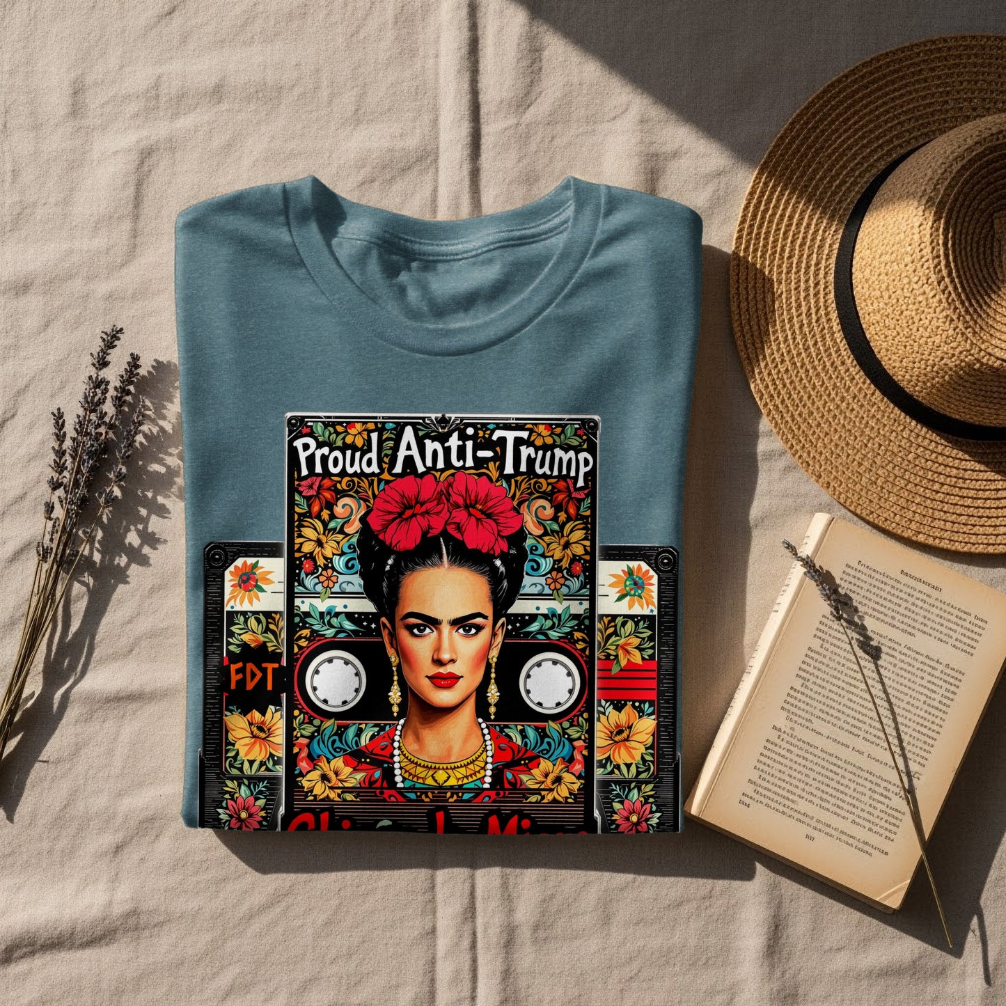 Proud Anti-Trump Frida Kahlo Graphic Shirt product