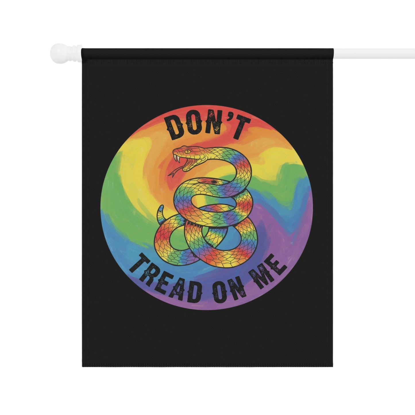 Colorful Rainbow Snake Graphic Theme Flag product