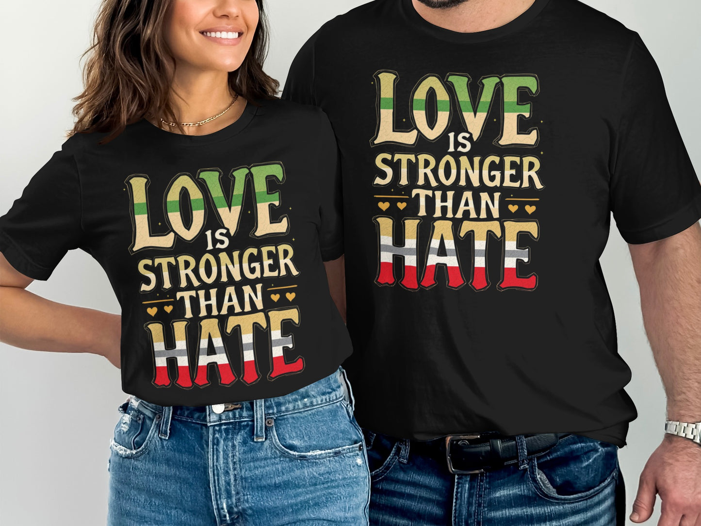 Love is Stronger Than Hate T-shirt product