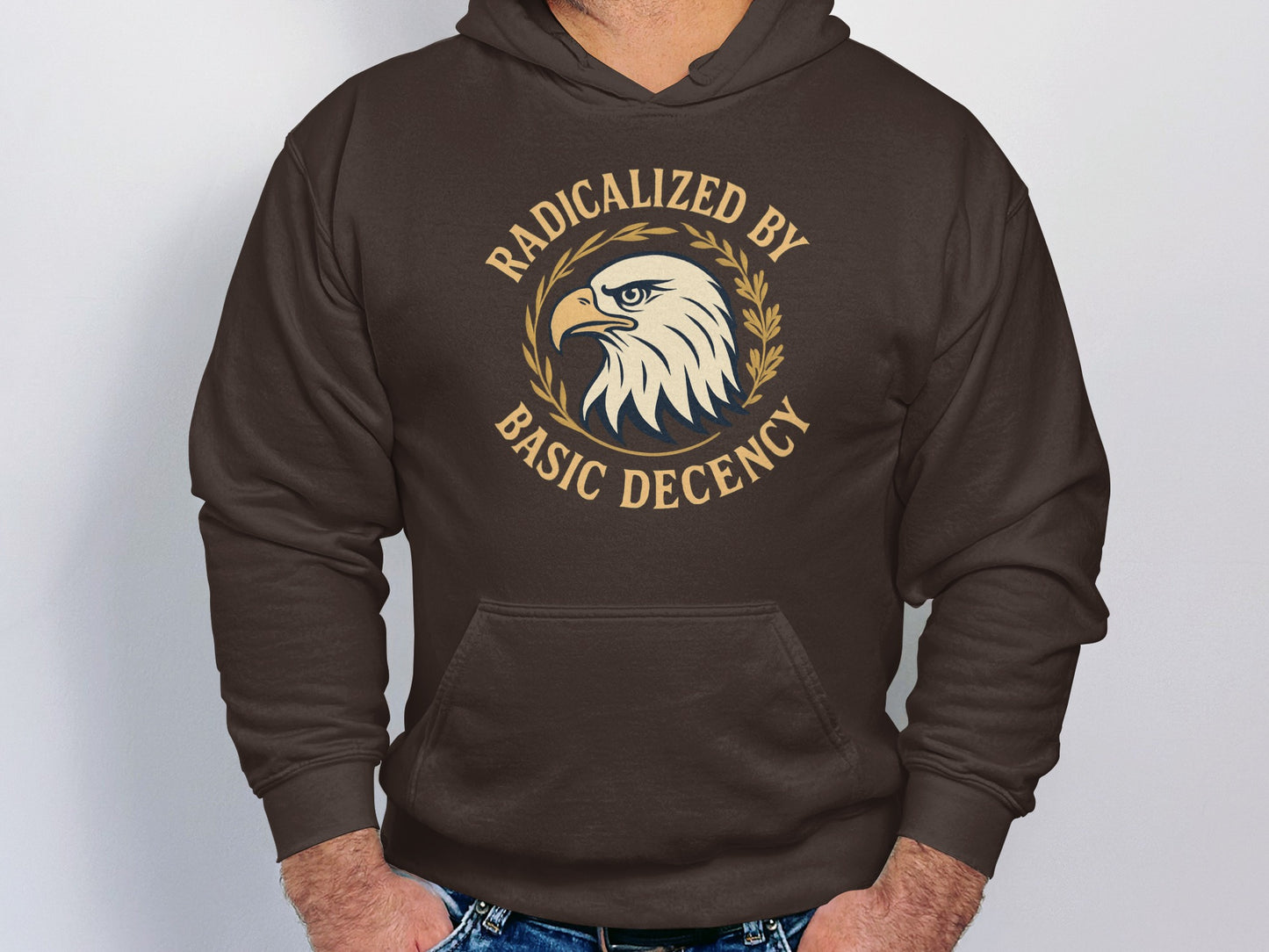 Radicalized By Basic Decency Hoodie product