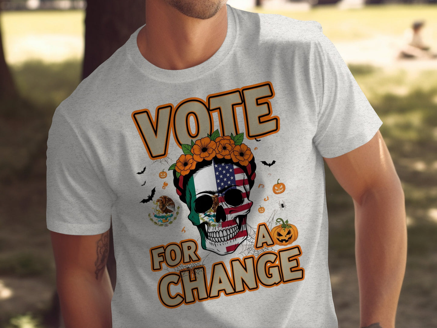 Vote for a Change Graphic T-shirt product type
