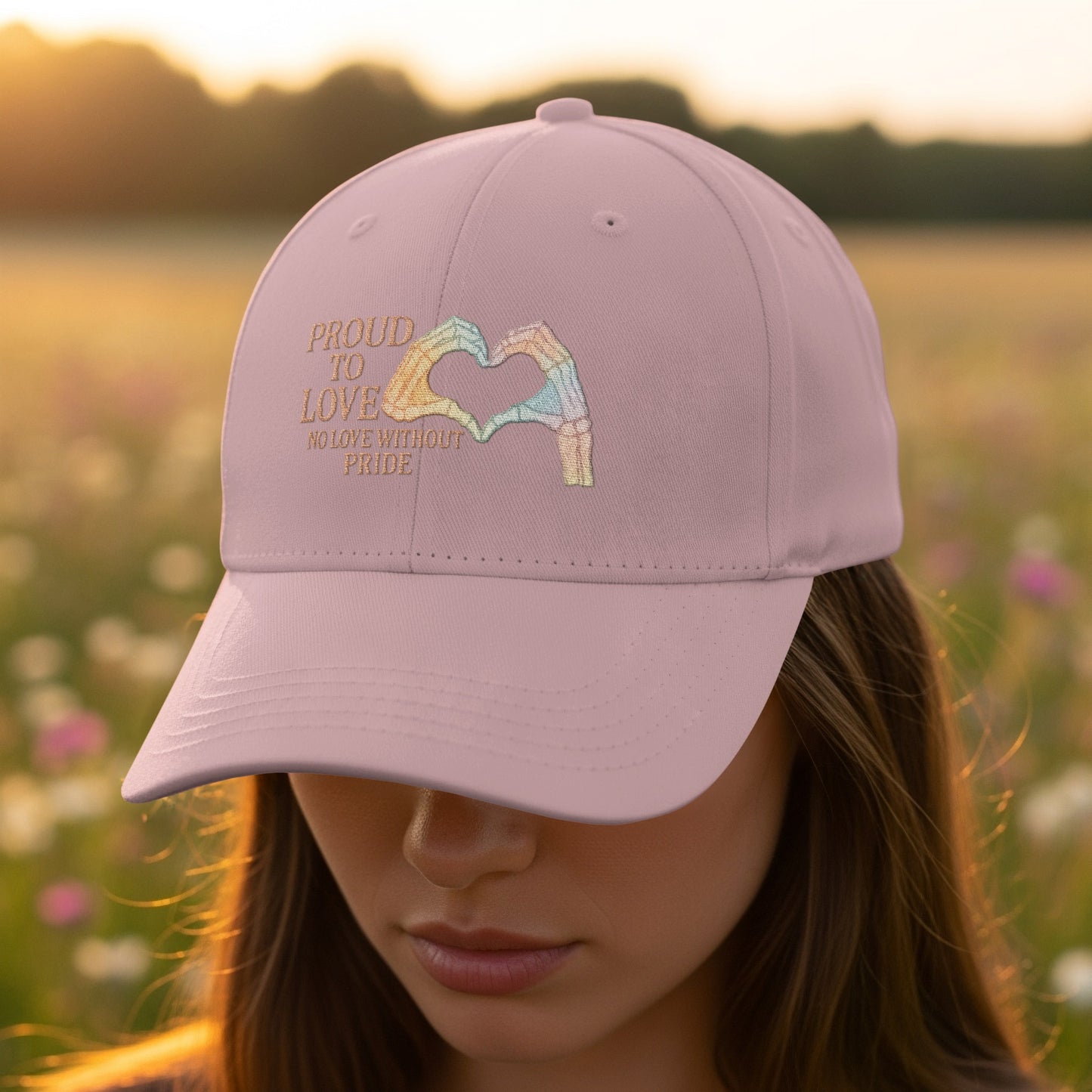 Proud to Love No Love Without Pride Hat product