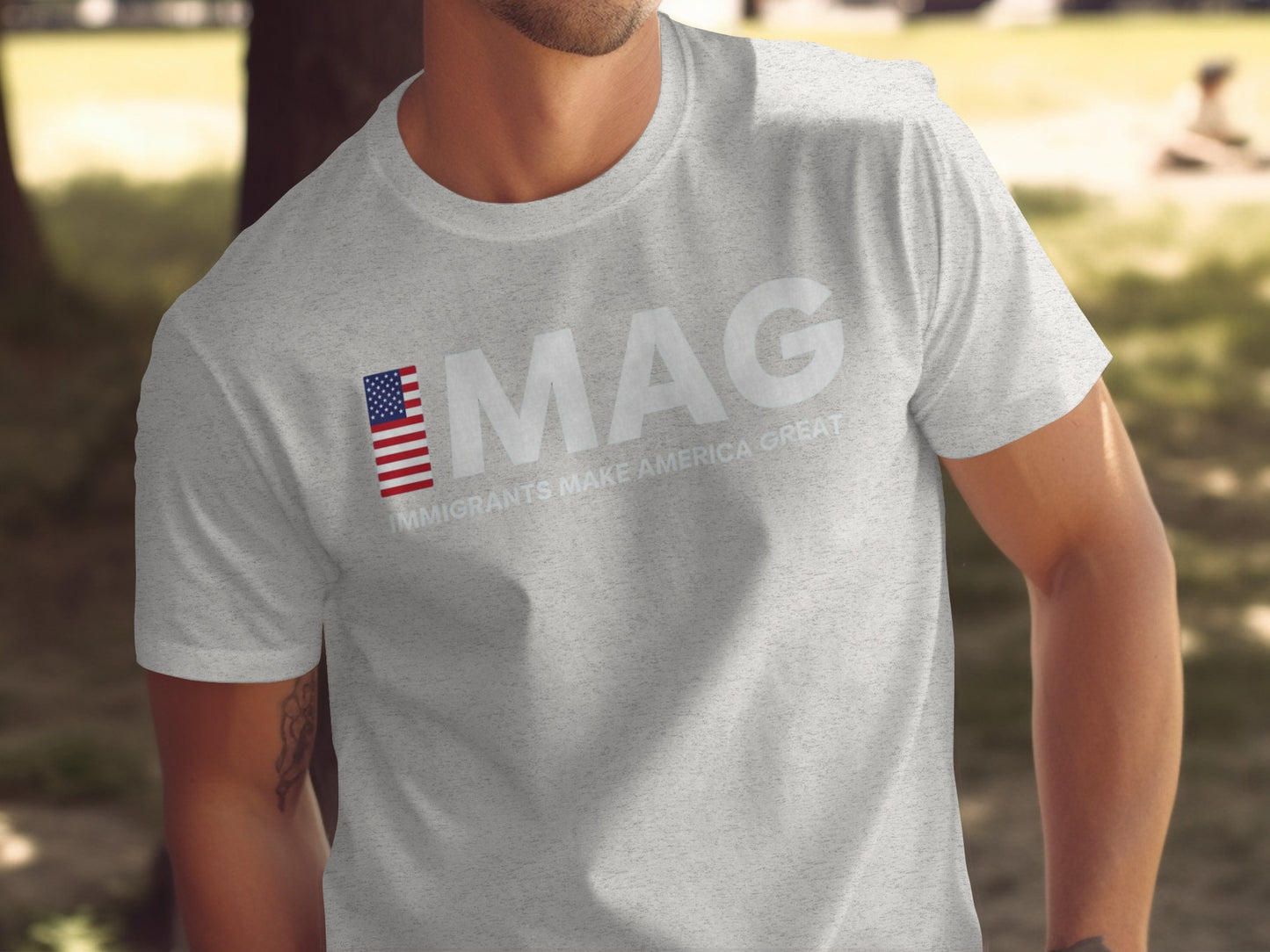 IMMIGRANTS MAKE AMERICA GREAT MAG T-shirt product