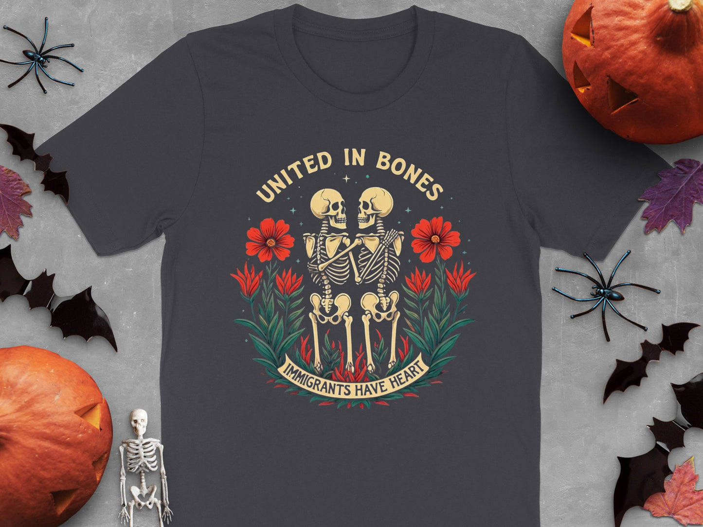 United in Bones Immigrants Have Heart Shirt product